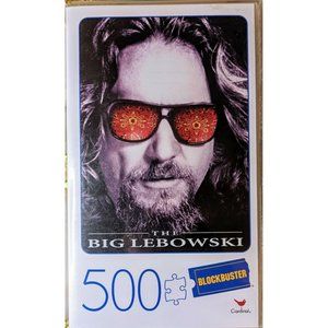 Retro Blockbuster VHS Case Big Lebowski Movie Poster 500 Piece 18x24 Puzzle Dude